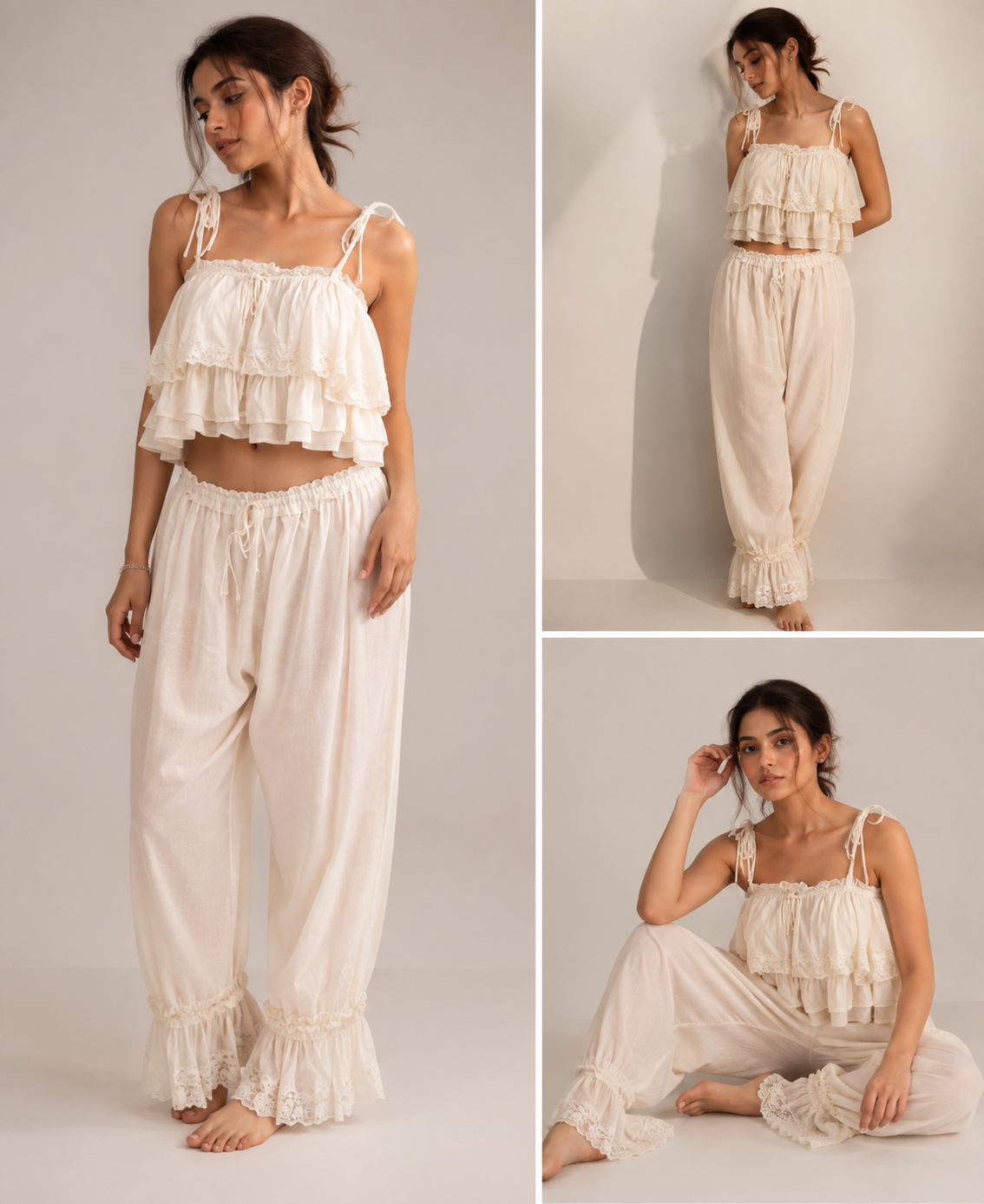 Ivory Whisper Lounge Set